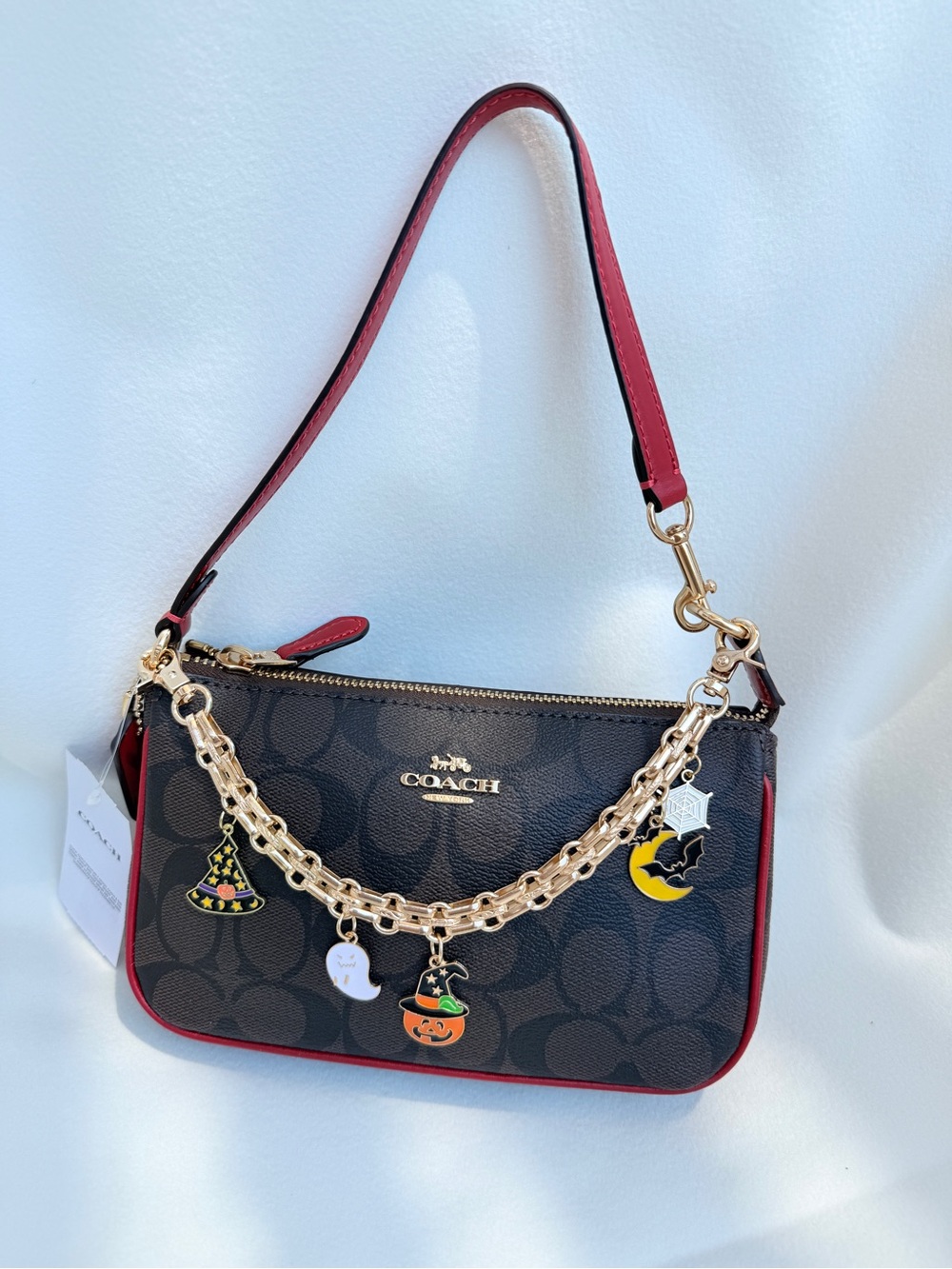 New！1 PC Halloween Charm Purse Chain Extender 10 inch =25.4cm